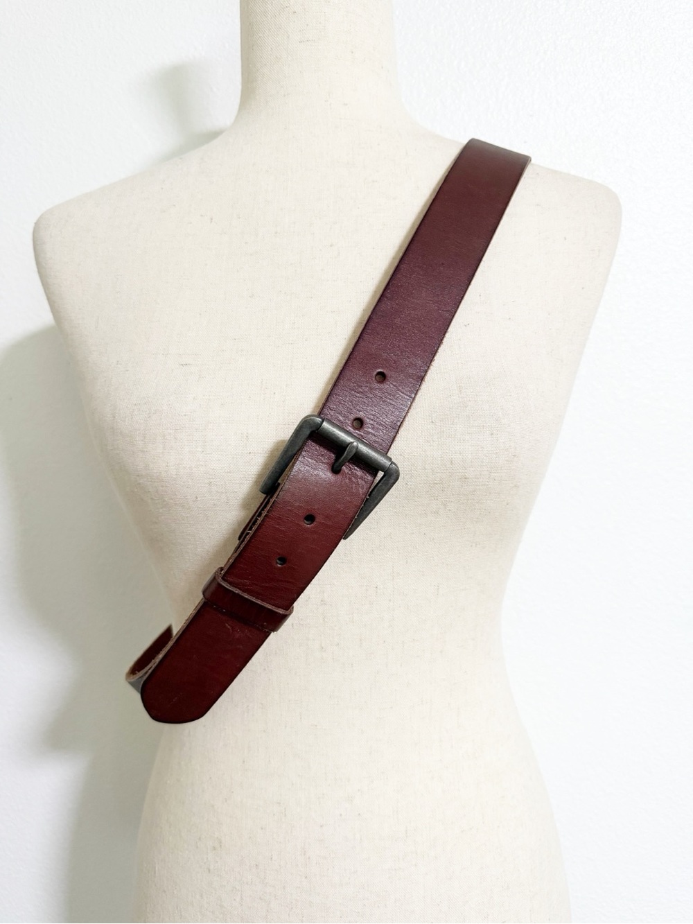 Lucky Brand Classic Leather Belt Size 40